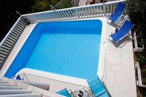 Apartment (A1) | Outdoor pool - Apartments Adriatic Blue With Pool (Omis)