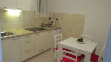 Private kitchen | Fridge, microwave, oven, stovetop