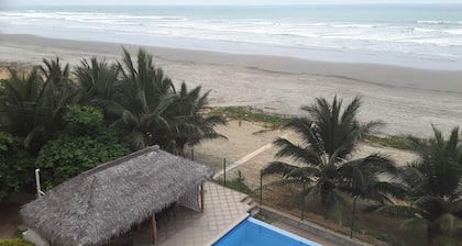 Playa Dorada. Right on the sand