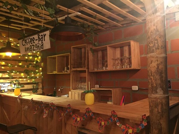 Bar (on property) - Amazonia Hostel (Medellín)