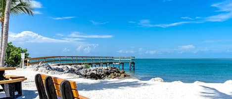 Sun loungers, beach towels