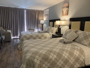 Iron/ironing board, free WiFi, bed sheets