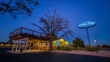 Front of property - evening/night