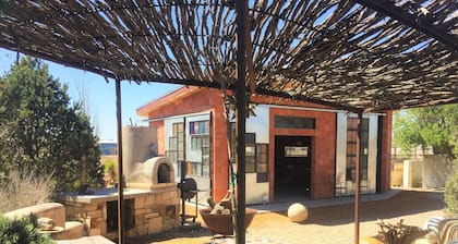 Loft-Like Living in Marfa with Sexy Outdoor Shower