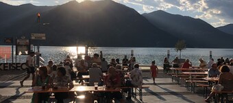 LUXURY STRUCTURE ON THE SHORE AT THE LAKE MARONE