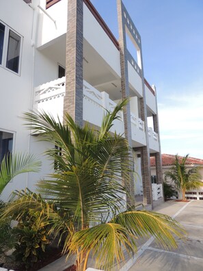 Façade de l’hébergement
