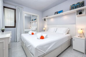 2 bedrooms, iron/ironing board, free WiFi, bed sheets