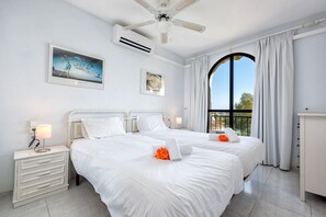2 slaapkamers, een strijkplank/strijkijzer, gratis wifi, beddengoed