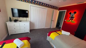 5 bedrooms, desk, iron/ironing board, free WiFi