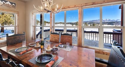 Caza y Ski !! Precioso 3BD, 3. 5BA Para familias Alpine Lakes Lodge 35 acres!