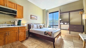 Desk, iron/ironing board, free WiFi, bed sheets