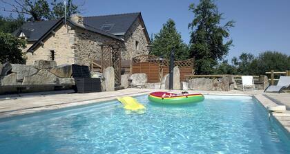 Cottage with pool between Redon and Roche Bernard