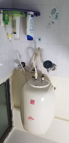 Soap, shampoo, toilet paper