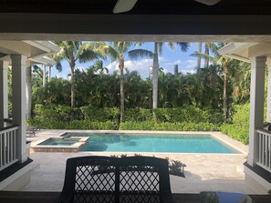 Outdoor pool, a heated pool - 8M Dollar Home, 3 Houses from Beach in Old Naples! (Naples)