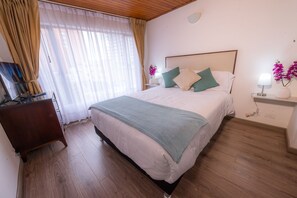 Family Apartment | Premium bedding, pillowtop beds, individually decorated - Modern Loft in Chapinero Alto (Bogotá)