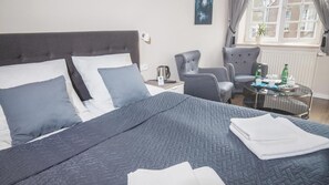 Dubbelrum (number 4) | Minibar, strykjärn/strykbräda, gratis wi-fi och sängkläder