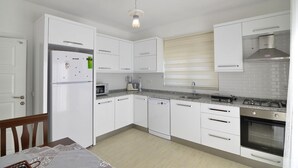 Apartment, 2 Bedrooms | Private kitchen - Kas Kalkan Kaputas Apart Ciftlik Evi (Kas)