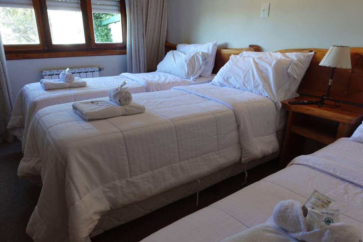 Basic Triple Room, 3 Single Beds | In-room safe, free cots/infant beds, free WiFi, individually decorated