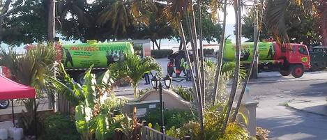 Enceinte de lâhĂ©bergement