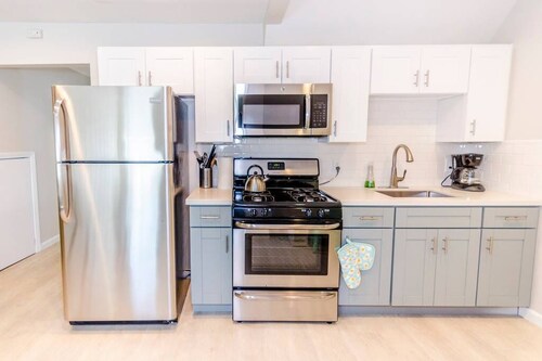 Light, bright studio