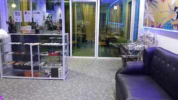Sitzecke in der Lobby