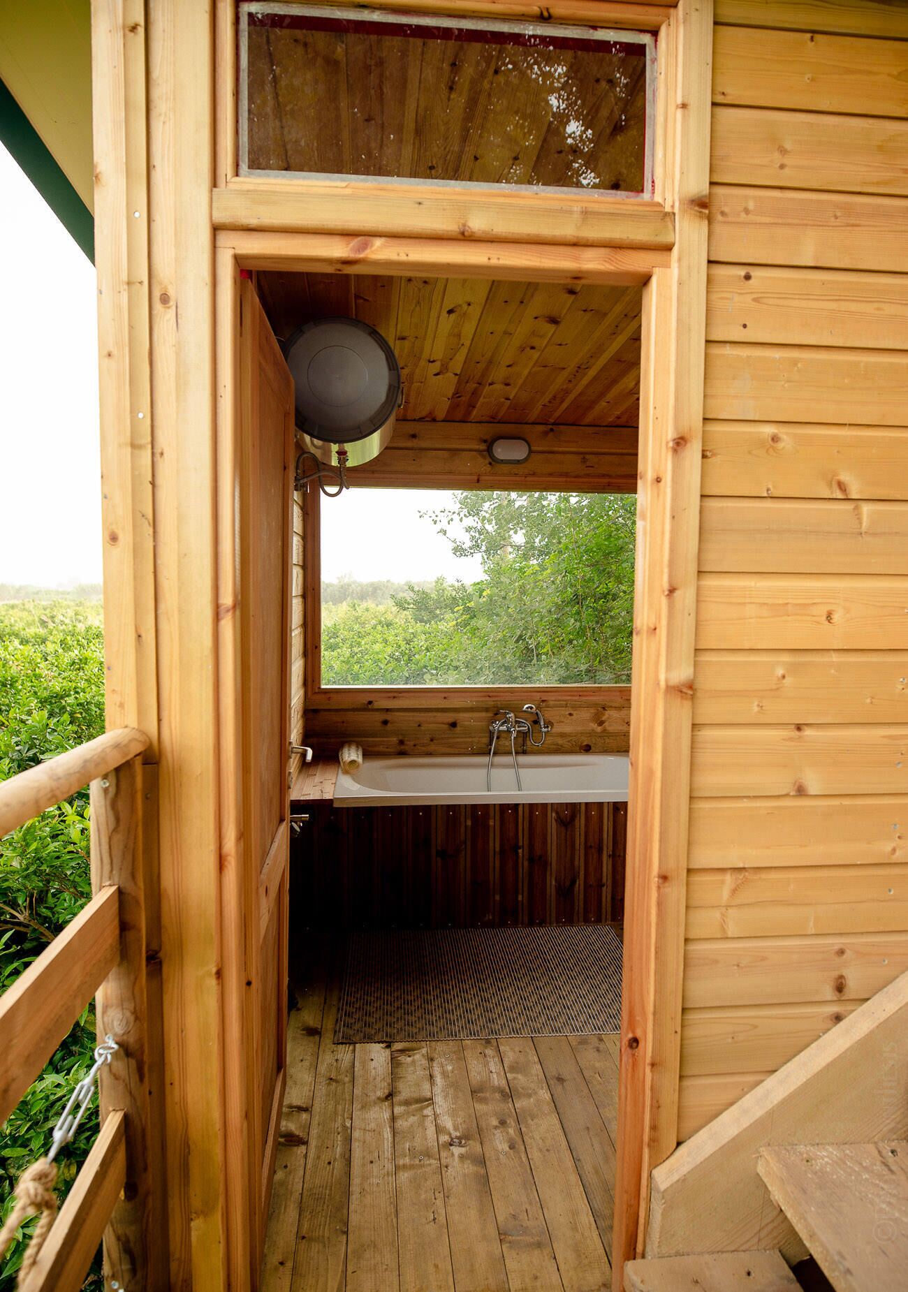 Overnattingsstedets uteområder