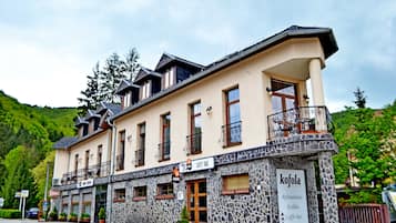 Façade de l’hébergement