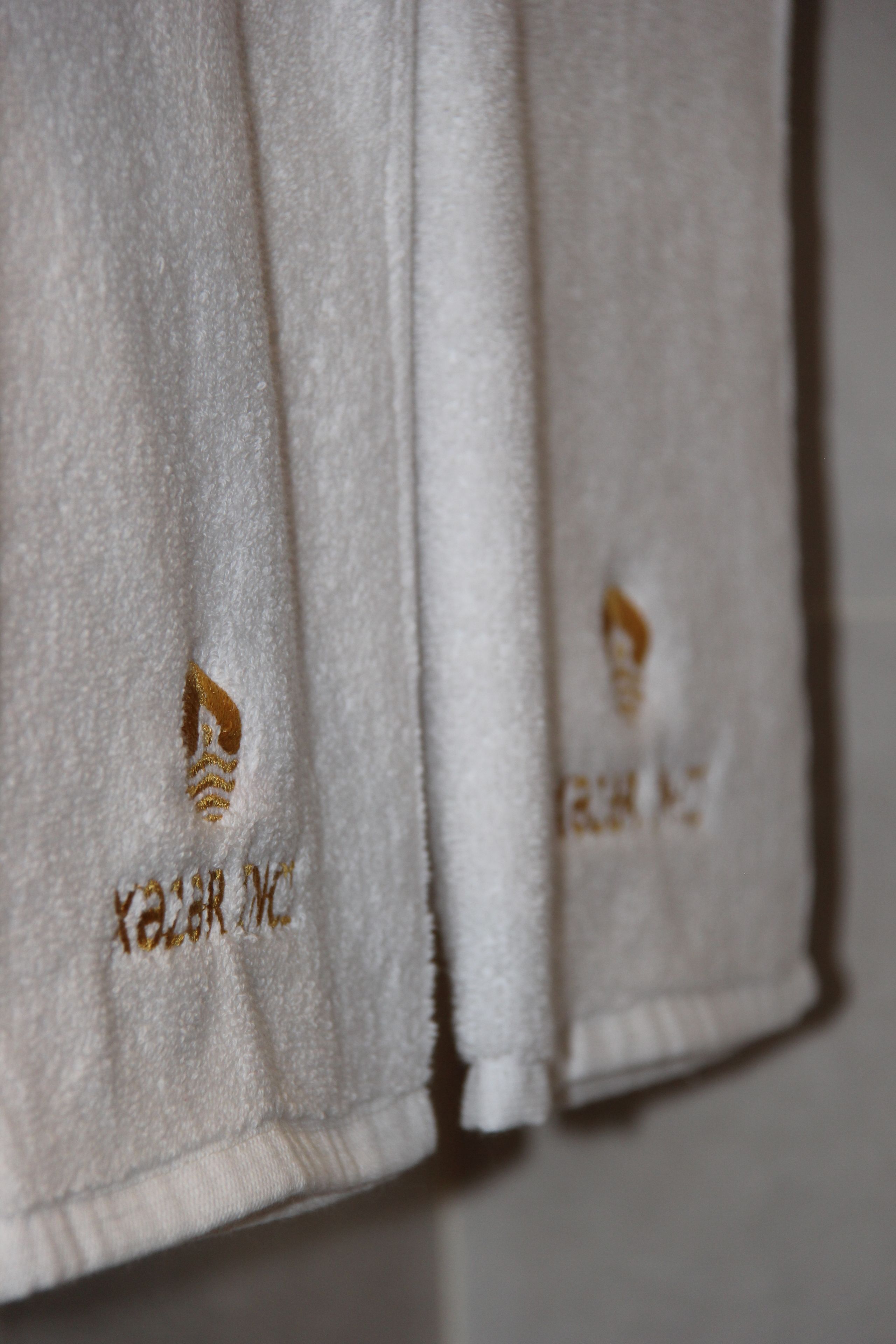 free toiletries, hair dryer, slippers, towels