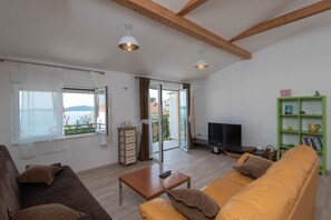 Apartment, 2 Bedrooms | Living area | Flat-screen TV - Apartment Square (Orebic)