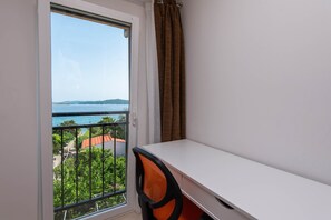 Blick vom Balkon