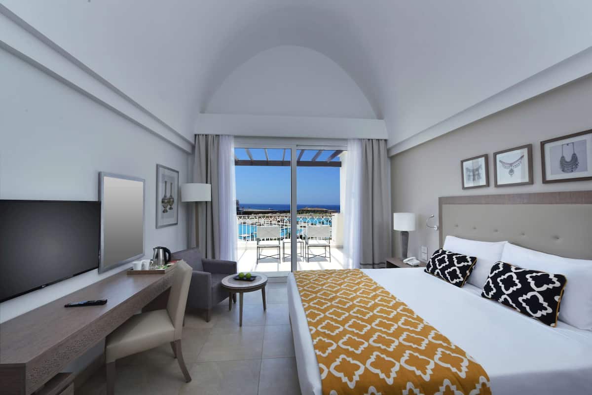 Luxe beddengoed, een kluis op de kamer, beddengoed