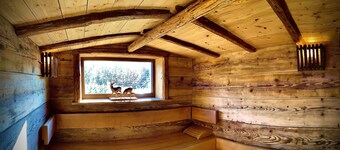 Chalet du Silberrain à Osenbach proche Colmar. Cheminée, sauna, piscine partagée