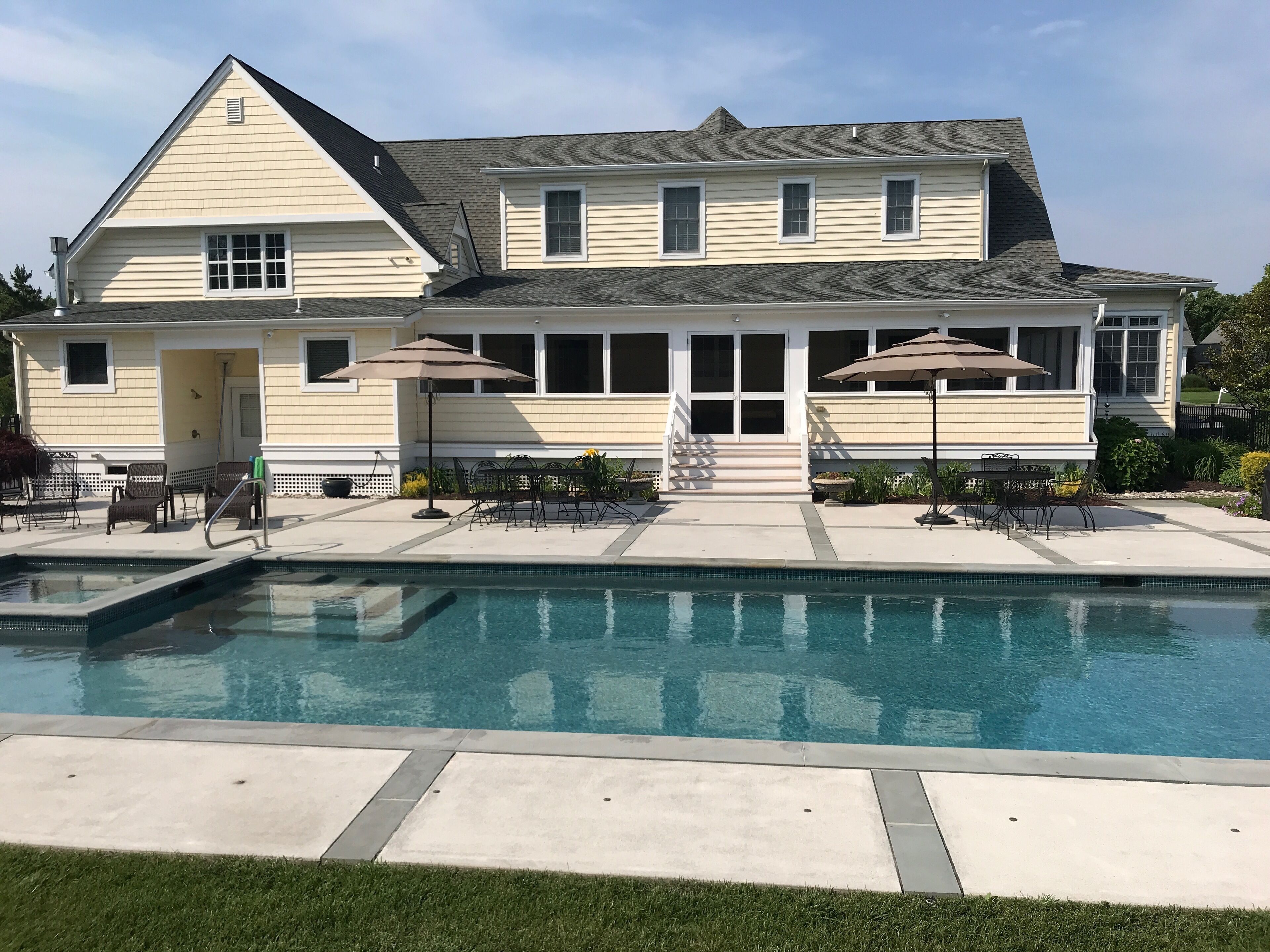 PRIVATE POOL!!!!  LUXURIOUS CAPE MAY CANAL VIEW HOME WITH 46ft SALT WATER POOL MINUTES FROM CAPE MAY BEACHES