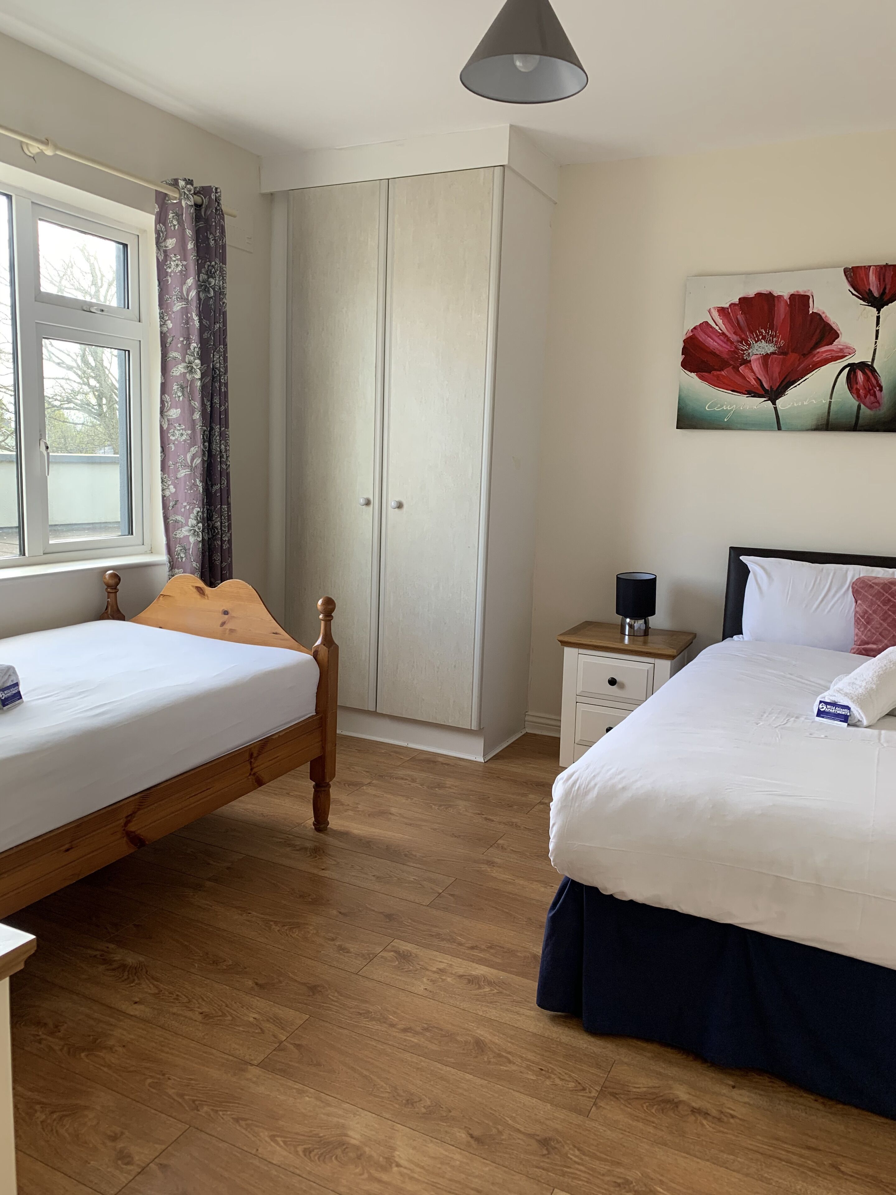 3 habitaciones, wifi gratis y ropa de cama 