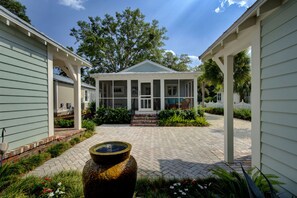 Exterior - Pet Friendly, Authentic St. Simons Beach Cottage in the Village Area (Saint Simons Island)
