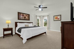 4 bedrooms, travel cot, WiFi, bed sheets
