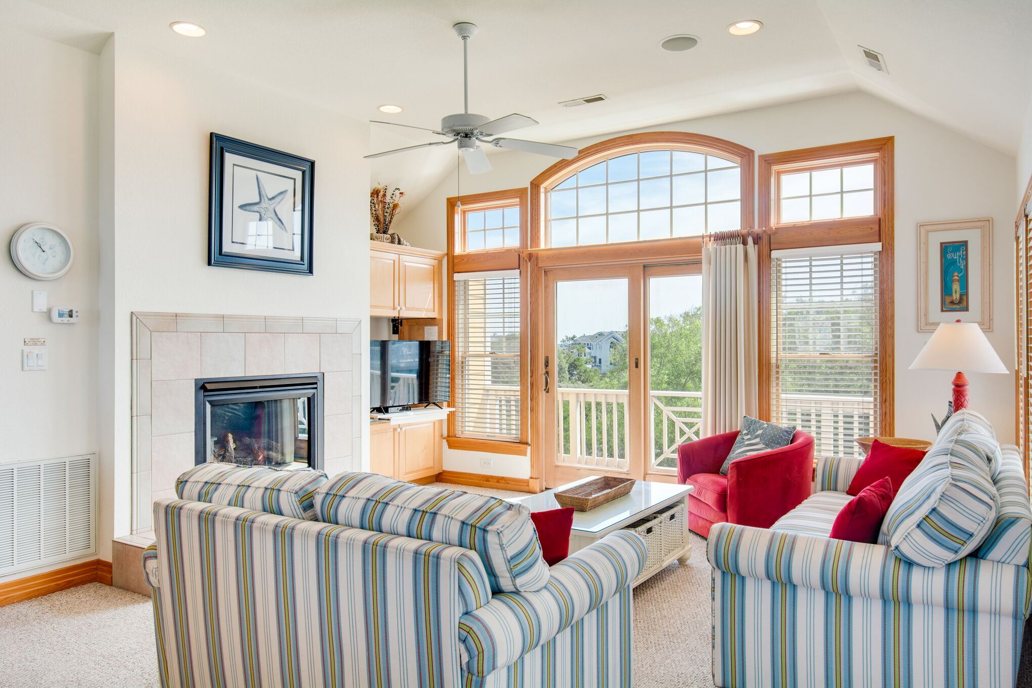 TV, fireplace, DVD player, table tennis