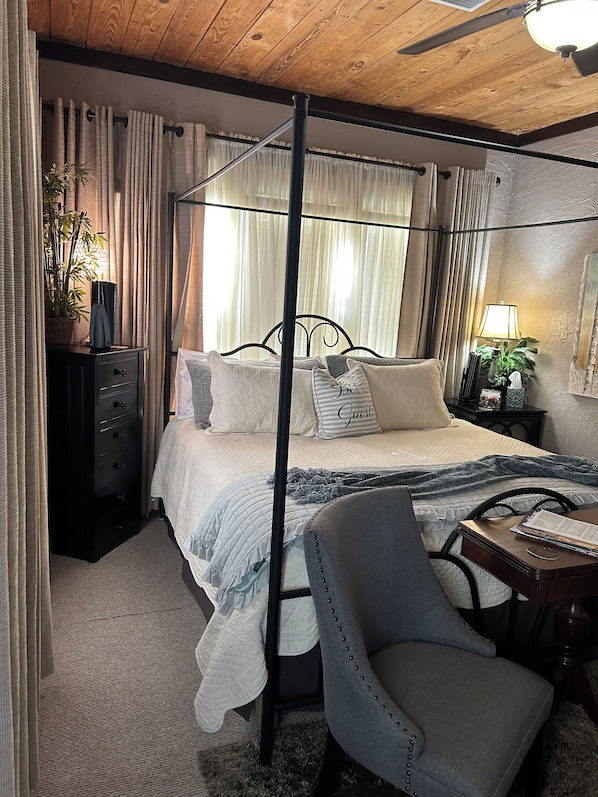1 bedroom, iron/ironing board, travel crib, free WiFi