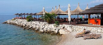 Apartment with loggia and beautiful sea view