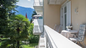 Appartamento Superior, 1 letto king con divano letto, balcone, vista giardino (Harmonie) | Balcone
