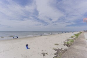 On the beach