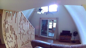 Televisión, reproductor de DVD y videoteca 