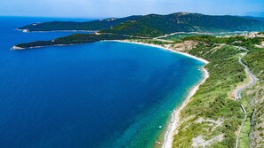 منظر من الجو على ارتفاع عالٍ