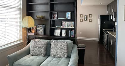 "Garden" 2Br, 2Ba, overlooking the Square in Downtown Knoxville