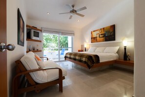 3 soverom, safe på rommet, strykejern/-brett og wi-fi (inkludert)