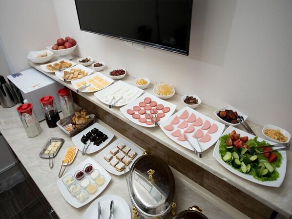 Petit déjeuner continental compris tous les jours