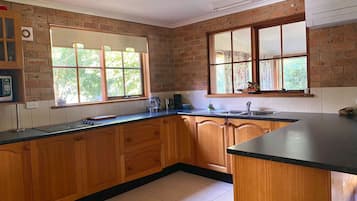 Microwave, oven, dishwasher, toaster