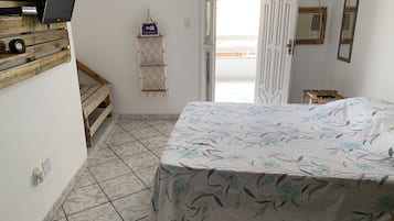 1 bedroom, blackout curtains, iron/ironing board, free WiFi