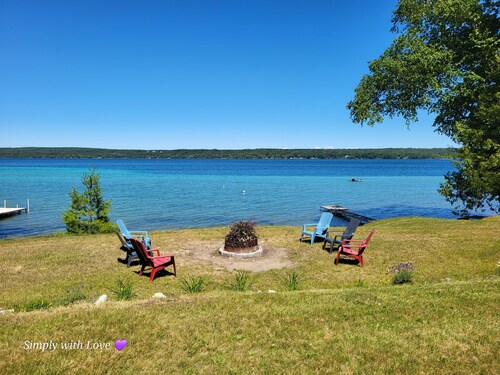 Torch Lake Cabin Rentals~ Where Cozy Lakefront Cabins meet stunning Torch Lake!