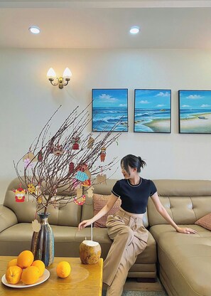 Smart TV, fireplace - 2 Bedrooms with seaview (Tp. Vũng Tàu)